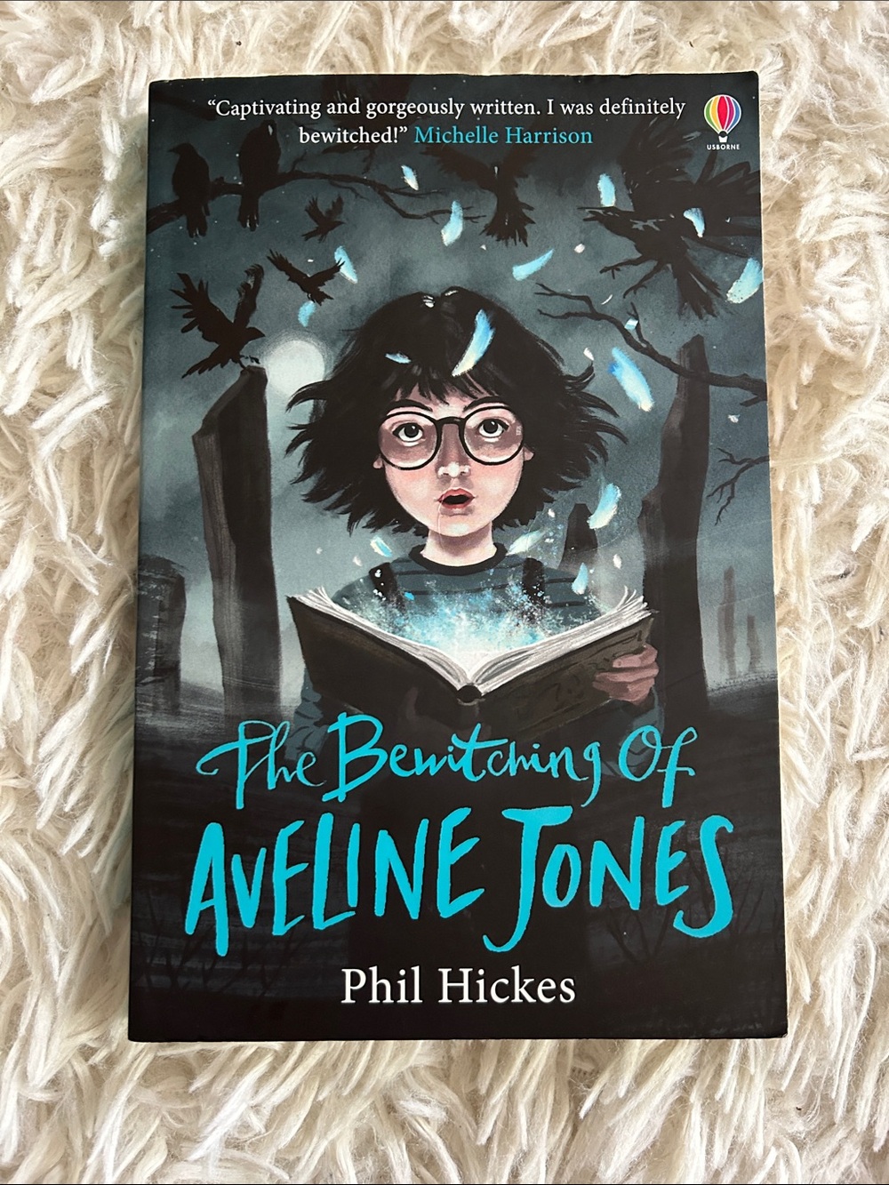 The Bewitching of Aveline Jones by - Teal/Black Cover by Phil Hickes